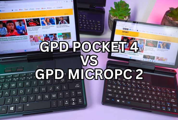 GPD Pocket 4 vs GPD MicroPC 2
