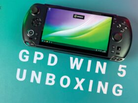 GPD WIN 5 unboxing
