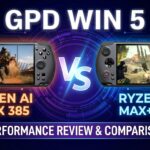 GPD WIN 5 385 vs 395 comparison