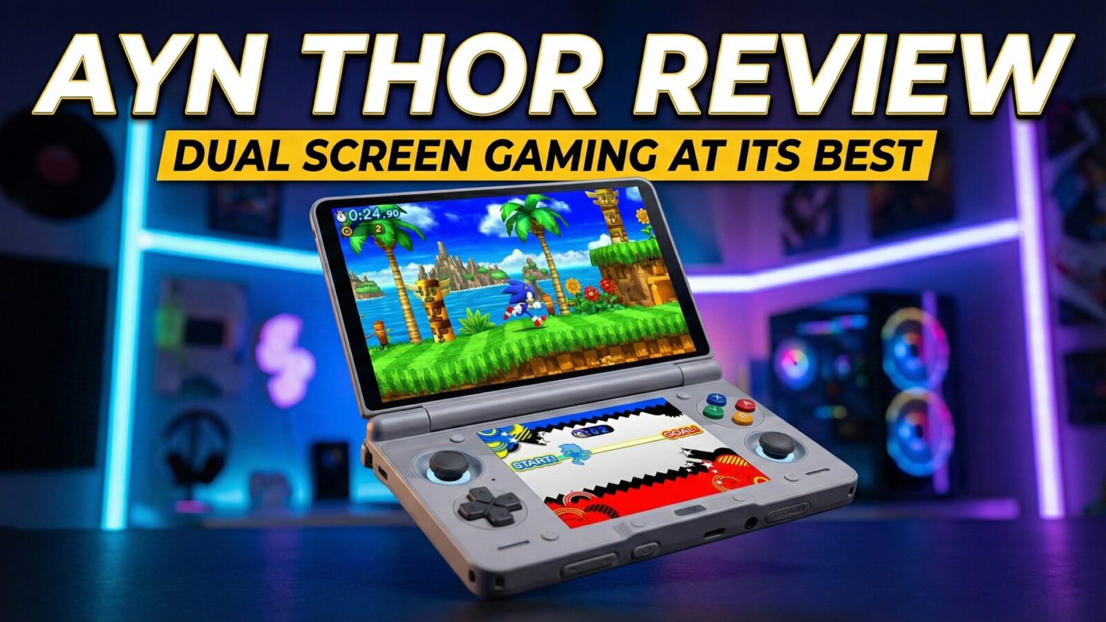 AYN Thor review - best dual-screen Android handheld