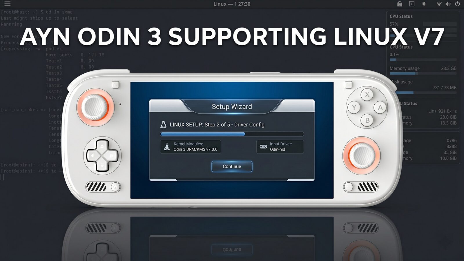 Linux V7.0.0 AYN Odin 3 support