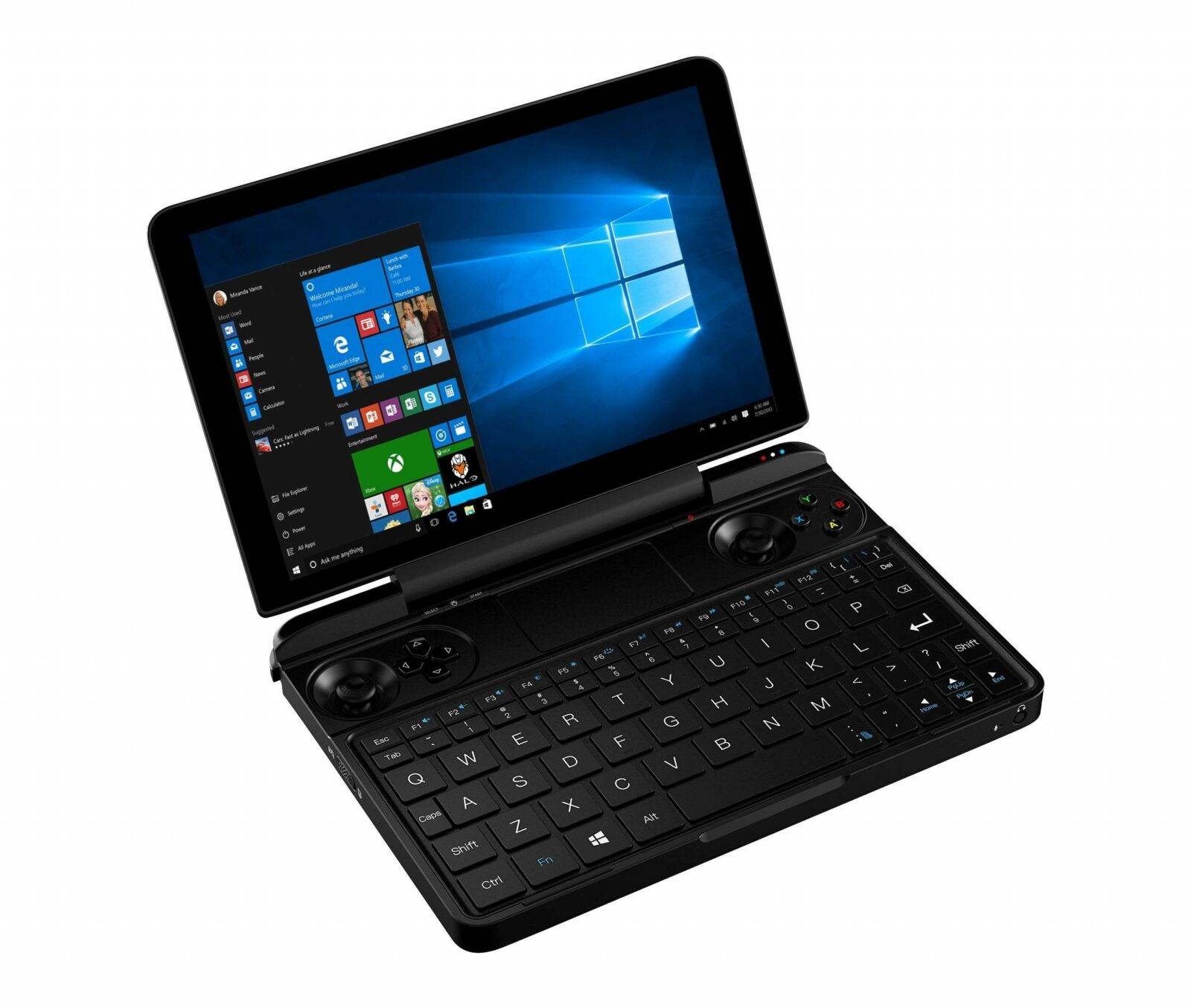 GPD WIN MAX Showing at an angle