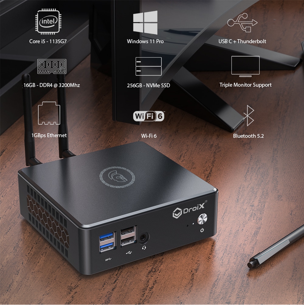 Sipping Power & Quiet - Characteristics Of A DroiX As A Server vs a PC!