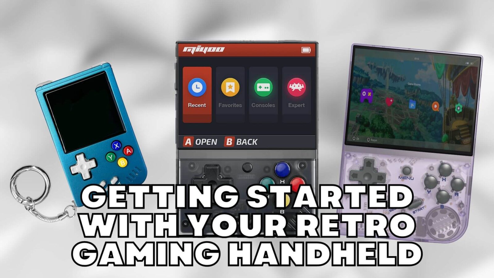 Getting started with your retro gaming handheld