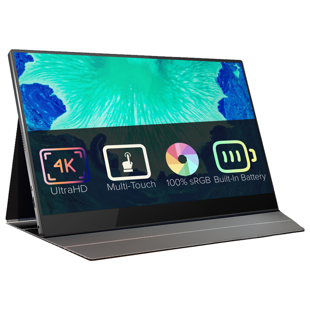 15.6″ 4K portable monitor with Adobe RGB
