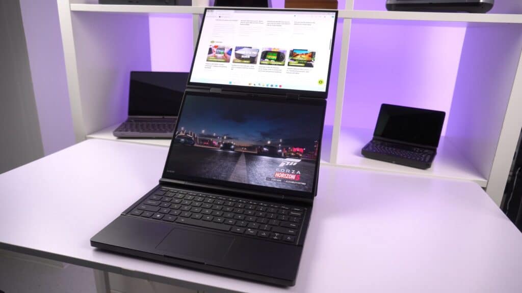 GPD Duo pārskats Pilnībā atvērts