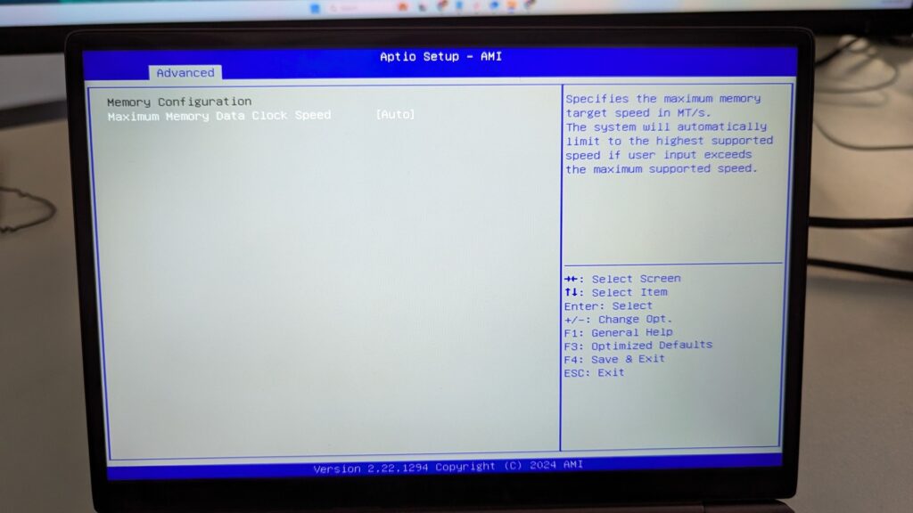 GPD WIN MAX 2 2025 - Konfigurace paměti