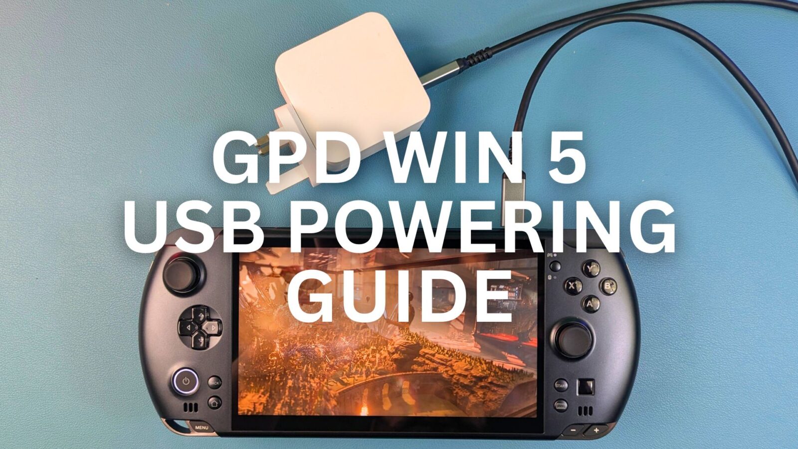 GPD WIN 5 USB Powering Guide