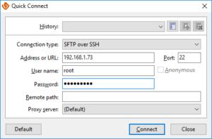 Connection Details