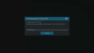 Kodi 17 LibreELEC VPN Manager per connessioni VPN OpenVPN Creare una connessione
