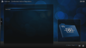 Kodi 16 LibreELEC VPN Manager per OpenVPN Menu di sistema Area Add-Ons Installa dal repository Seleziona servizi