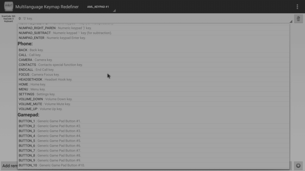 Mais algumas funções no redefinidor de mapa de teclado multilíngue