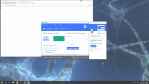 7 TeamViewer körs