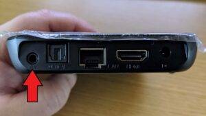 DroiX X3 AV port