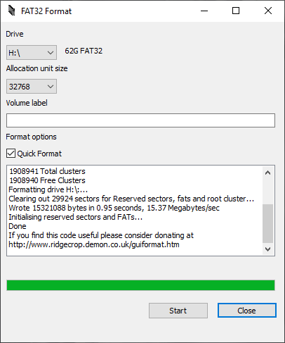 How to Format Micro SD Card to FAT32