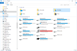 Windows Explorer My Computer This PC