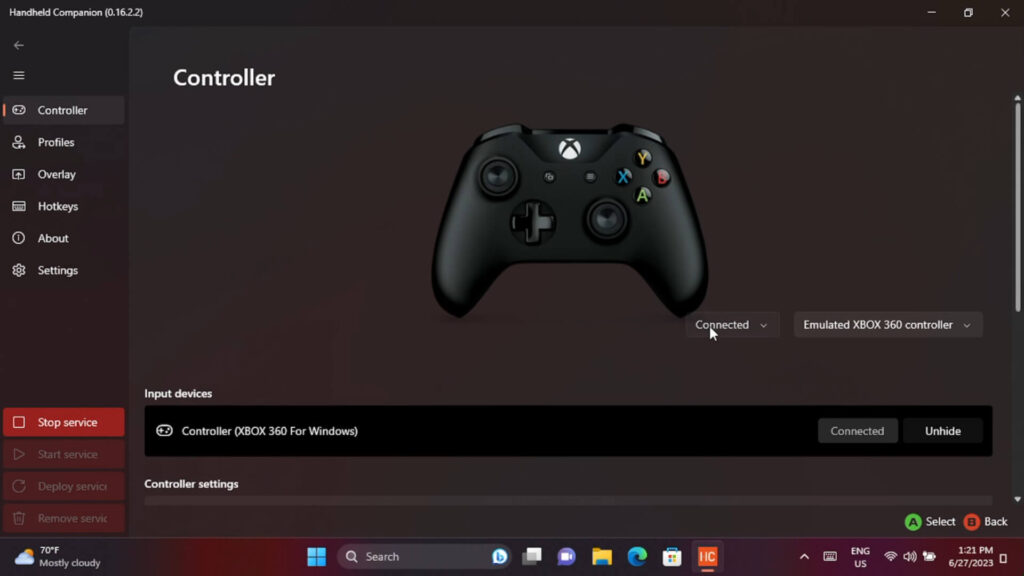 Handheld Companion Controller
