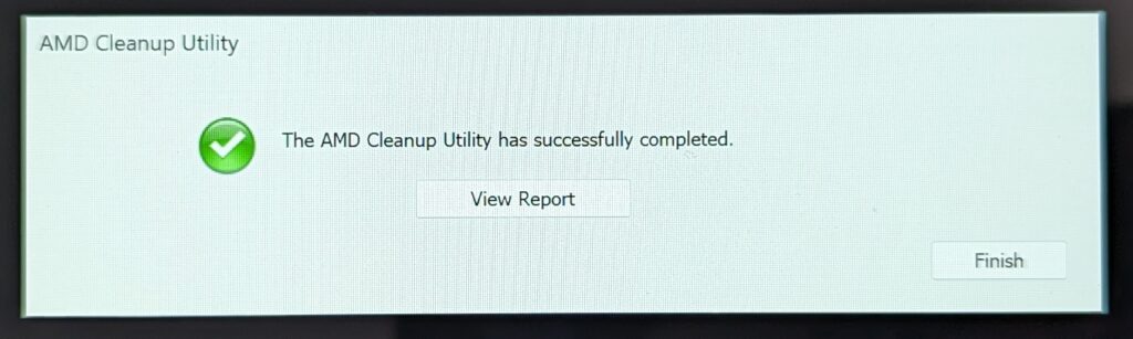 AMD Cleanup Utility