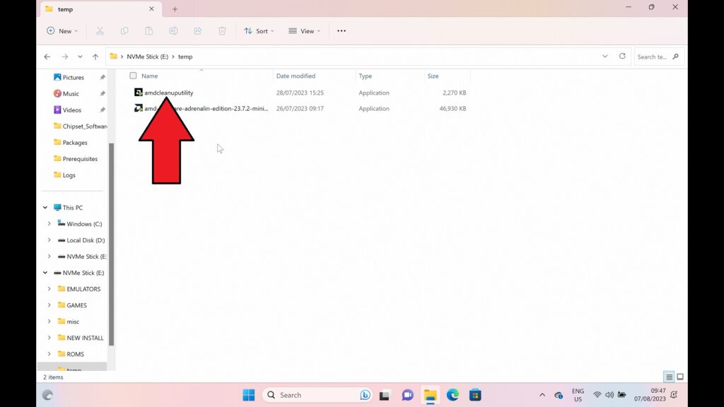 AMD Cleanup Utility