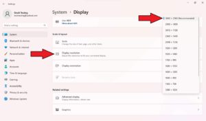 Change your screen resolution to the best your device supports