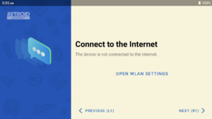 Retroid Pocket 3 Plus Wizard WiFi-indstillinger