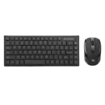 Rii RK700 Wireless Keyboard with Mouse Combo from the front