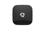 Q Plus H6 Android 8 Oreo Smart Powered TV Box - Top View