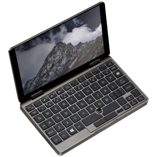 One Netbook Mix 2S Platinum Edition - Side Angle View