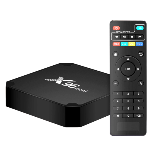 X96 Mini Android 7 Nougat Smart TV BOX - With IR Remote