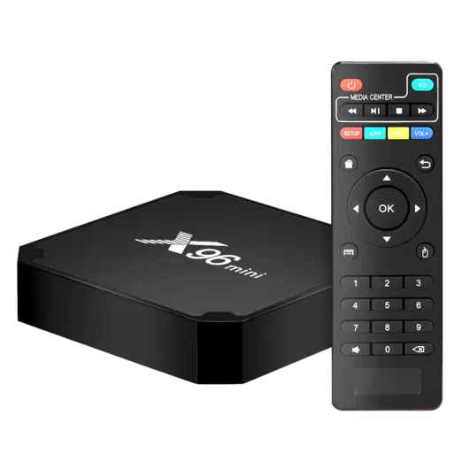 X96 Mini Android 7 Nougat Smart TV BOX - With IR Remote