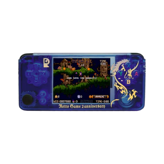 RS 97 Plus V3 - Anniversary Edition OpenDingux Retro Gaming Handheld - Front Facing