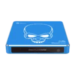 Beelink GT King PRO Android 9 Dolby DTS 4K UHD TV BOX - Front View showing LED