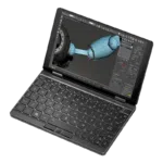 One Netbook Mix 3s Plus - Front View using AutoCAD