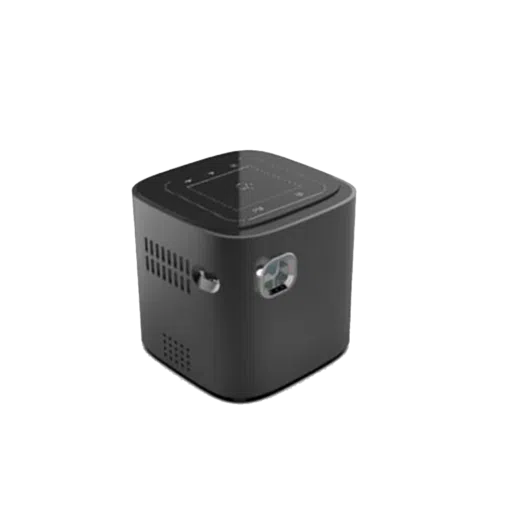 Hotack D10 Android Portable Pico Projector - Showing front at an angle