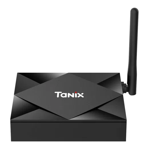 Tanix TX6X Android 10 Smart TV Box - Shown from the front