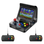 Coolbaby  RS-07 Retro Arcade Angled Photo with two controllers playing Sonic