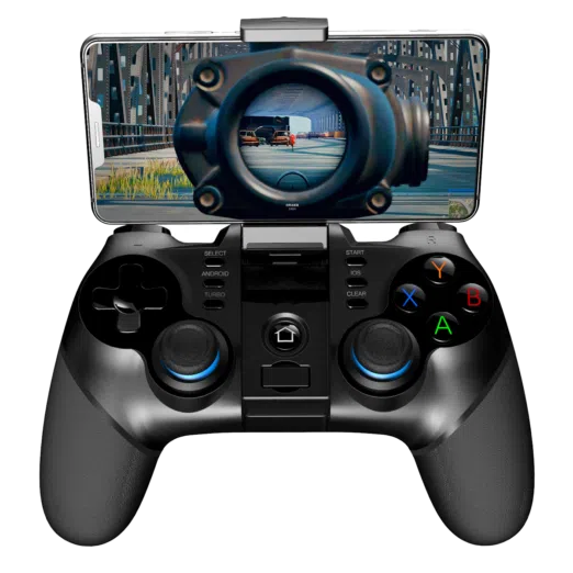 iPega PG-9156 Bluetooth and 2.4Ghz wireless Gamepad for Android, Windows and iOS - With Phone in Holder