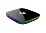 Q Plus H6 Android 8 Oreo Smart Powered TV Box - Angle View