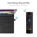 MX3 Air-Mouse Remote Controller w/ FULL QWERTY Keyboard - Plug and Play