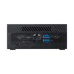 ASUS PN50 AMD Ryzen Mini PC - Shown from the rear with I/O