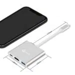 DroiX FX3 USB Type-C Hub Size Details
