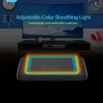 H20 Mini Keyboard visible in dark rooms