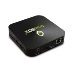 DroidBOX K5 (Refurbished) Android Set Top Box rear and left view