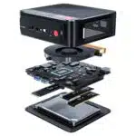 Beelink SER3 Ryzen 7 Mini PC shown with components