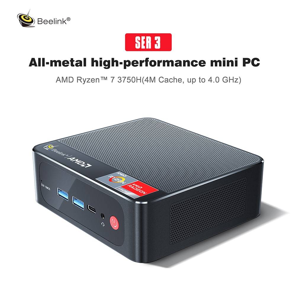 Beelink SER3 1 Ryzen 7 Mini PC Beelink SER3 shown