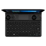 GPD WIN Max 2021 PC Gaming Handheld - Shown from the top with gaming controls, trackpad and qwerty keyboard