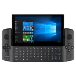 GPD WIN 3 i7 Space Grey New AAA Gaming Portable Handheld showing sliding keyboard