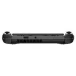 GPD WIN 3 i7 Space Grey New AAA Gaming Portable Handheld showing from top with L1/L2&R1/R2, Power and Volume Rockers along with 3.5mm Headphone Jack