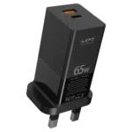 65W Power Supply for GPD WIN 3, AYA NEO and MacBook in black