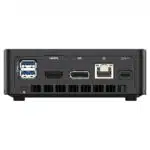 MinisForum JB95 Windows 10 HTPC - Shown from the rear